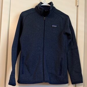 Patagonia Dark Blue Zip-Up Better Sweater Fleece Jacket